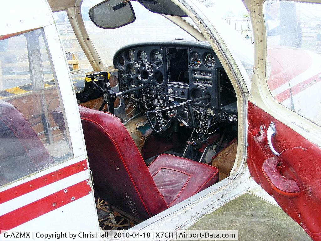 G-AZMX, 1968 Piper PA-28-140 Cherokee C/N 28-24777, at Chirk Airfield, near Wrexham, North Wales