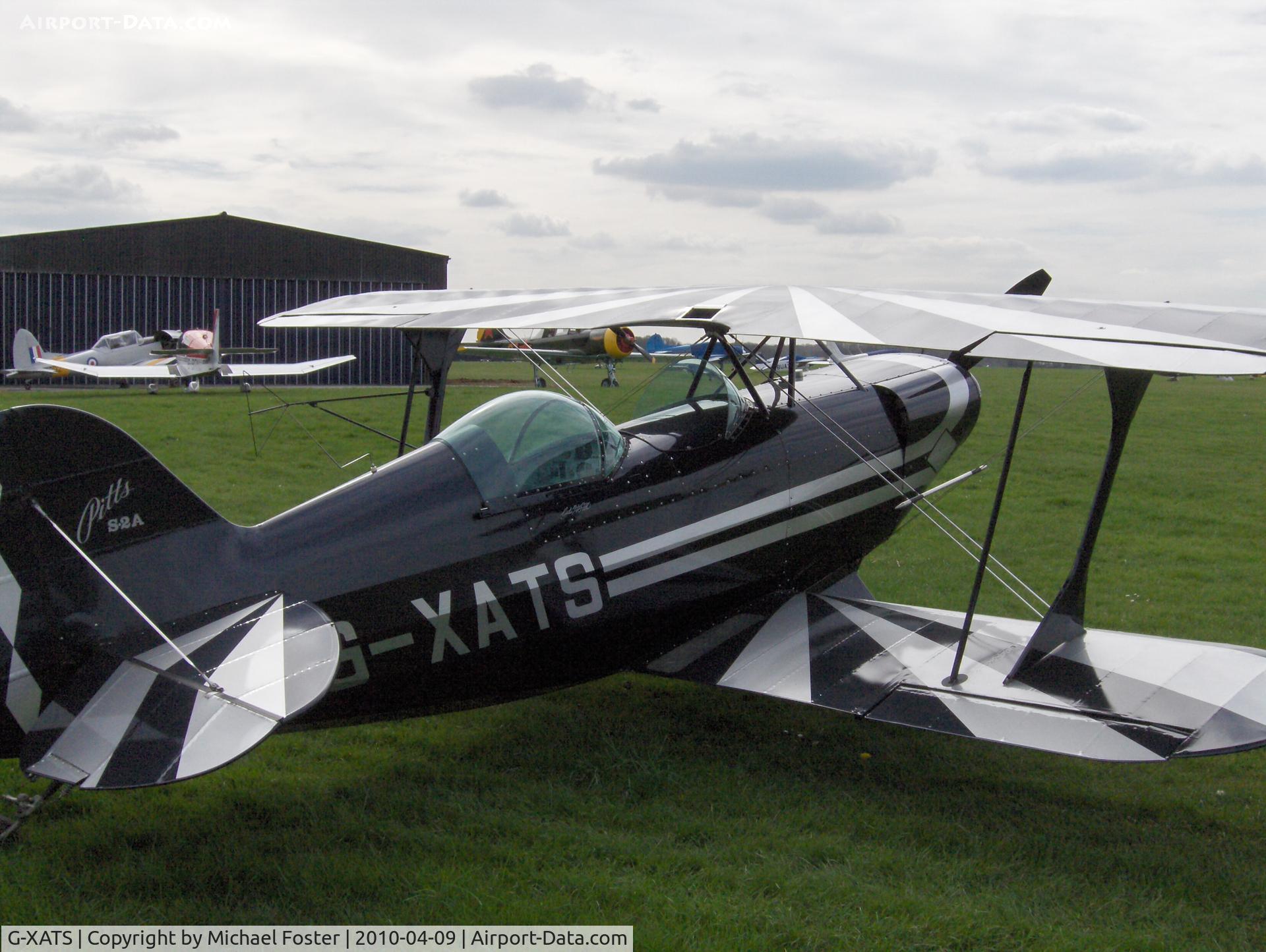 G-XATS, 1977 Pitts S-2A Special C/N 2147, White Waltham, Maidenhead, UK