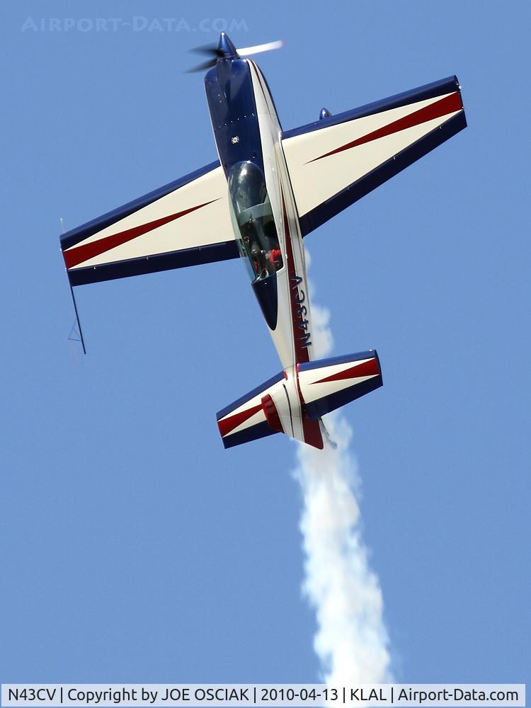 N43CV, 2007 Extra EA-300/L C/N 1269, Performing at Sun-N-Fun 2010