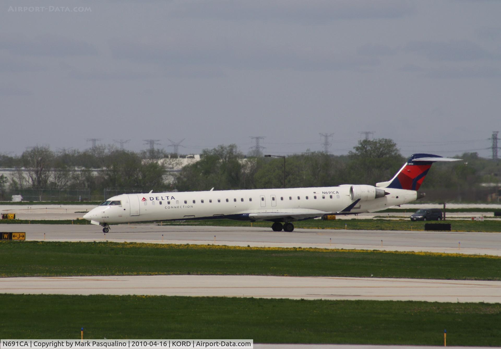 N691CA, 2007 Bombardier CRJ-900ER (CL-600-2D24) C/N 15136, CL600-2D24