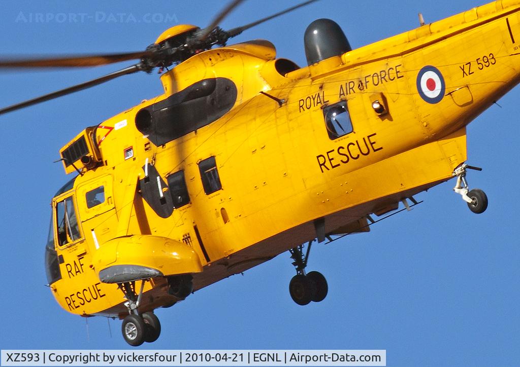 XZ593, 1978 Westland Sea King HAR.3 C/N WA859, Royal Air Force. Operated by 202 Squadron 'A' Flight, coded 'I'.
