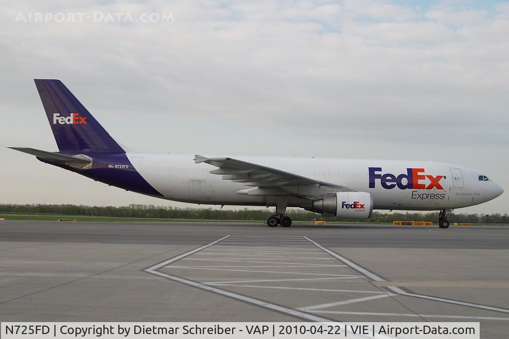N725FD, 1990 Airbus A300B4-622R C/N 572, Fedex Airbus A300-600