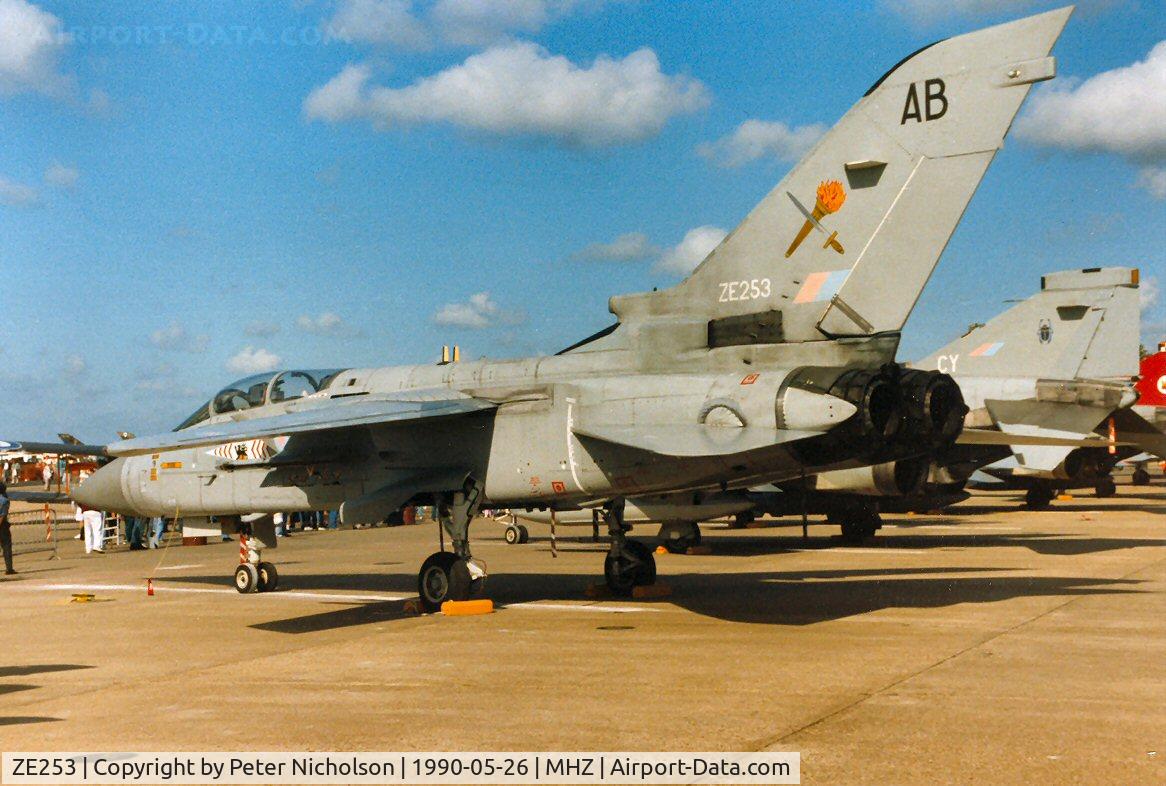 ZE253, 1987 Panavia Tornado F.3 C/N AT019/600/3268, Tornado F.3 of 229 Operational Conversion Unit on display at the 1990 RAF Mildenhall Air Fete.