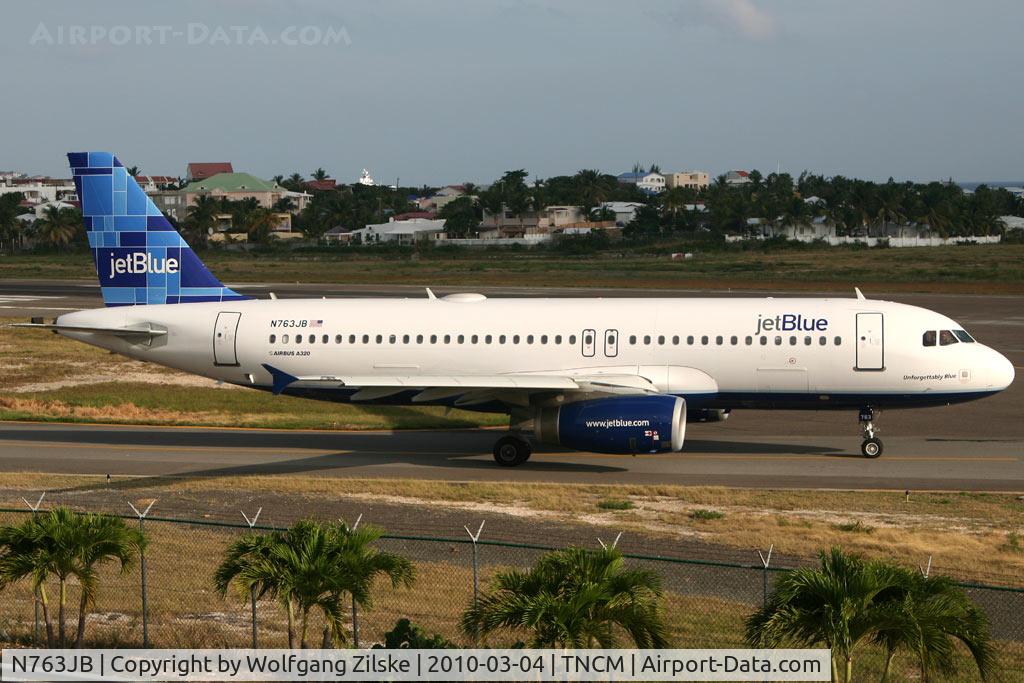 N763JB, 2008 Airbus A320-232 C/N 3707, visitor