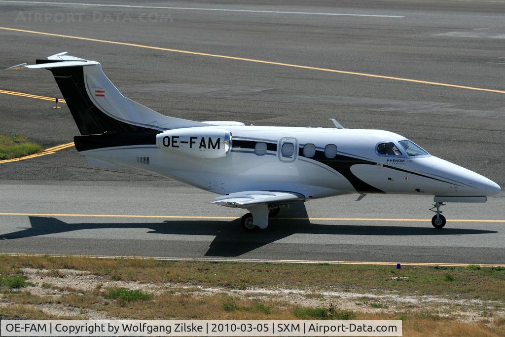 OE-FAM, 2009 Embraer EMB-500 Phenom 100 C/N 50000100, visitor