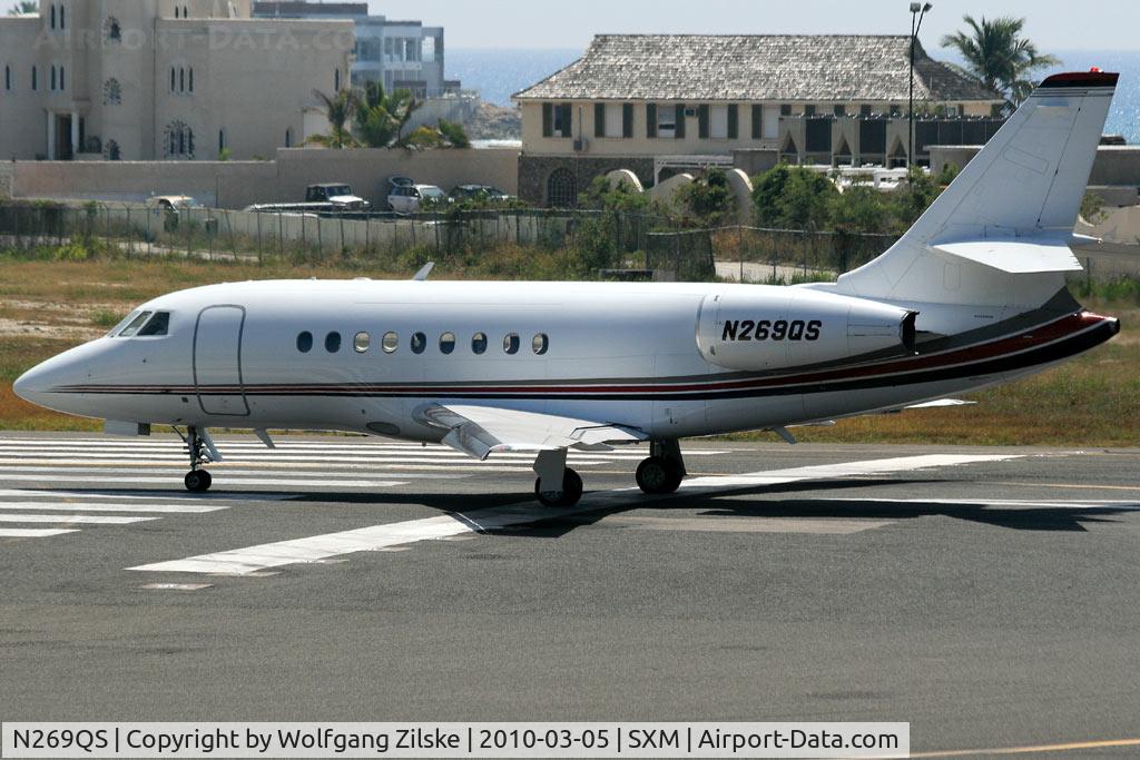 N269QS, 2002 Dassault Falcon 2000 C/N 169, visitor
