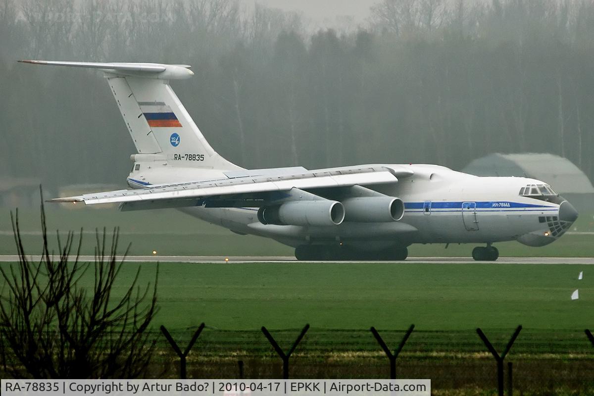 RA-78835, 1990 Ilyushin Il-76MD C/N 1003402033, Ilyushin Il-76MD