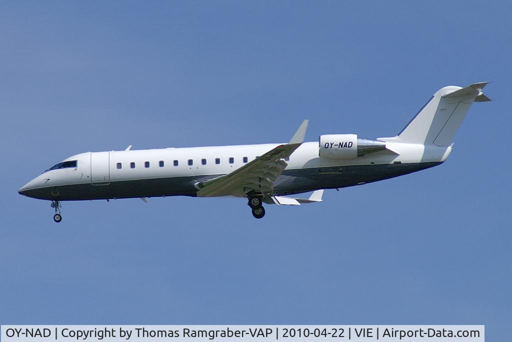 OY-NAD, 2005 Canadair Challenger 850 (CL-600-2B19) C/N 8052, Execujet Scandinavia Canadair Regionaljet