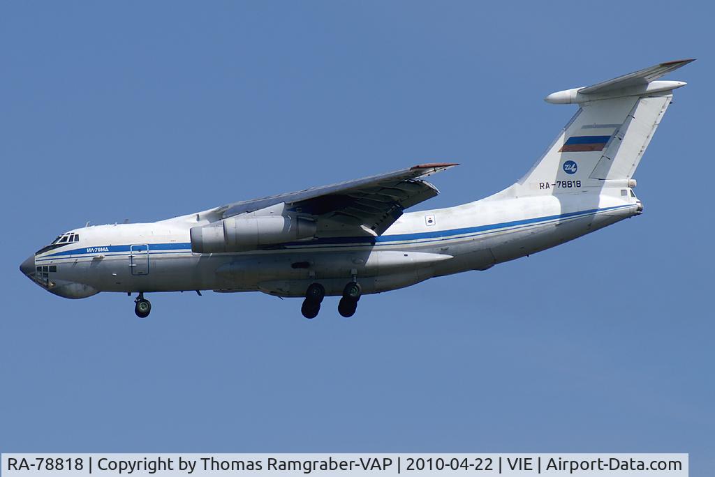 RA-78818, 1989 Ilyushin Il-76MD C/N 0093495858, Russia - Air Force Ilyushin 76