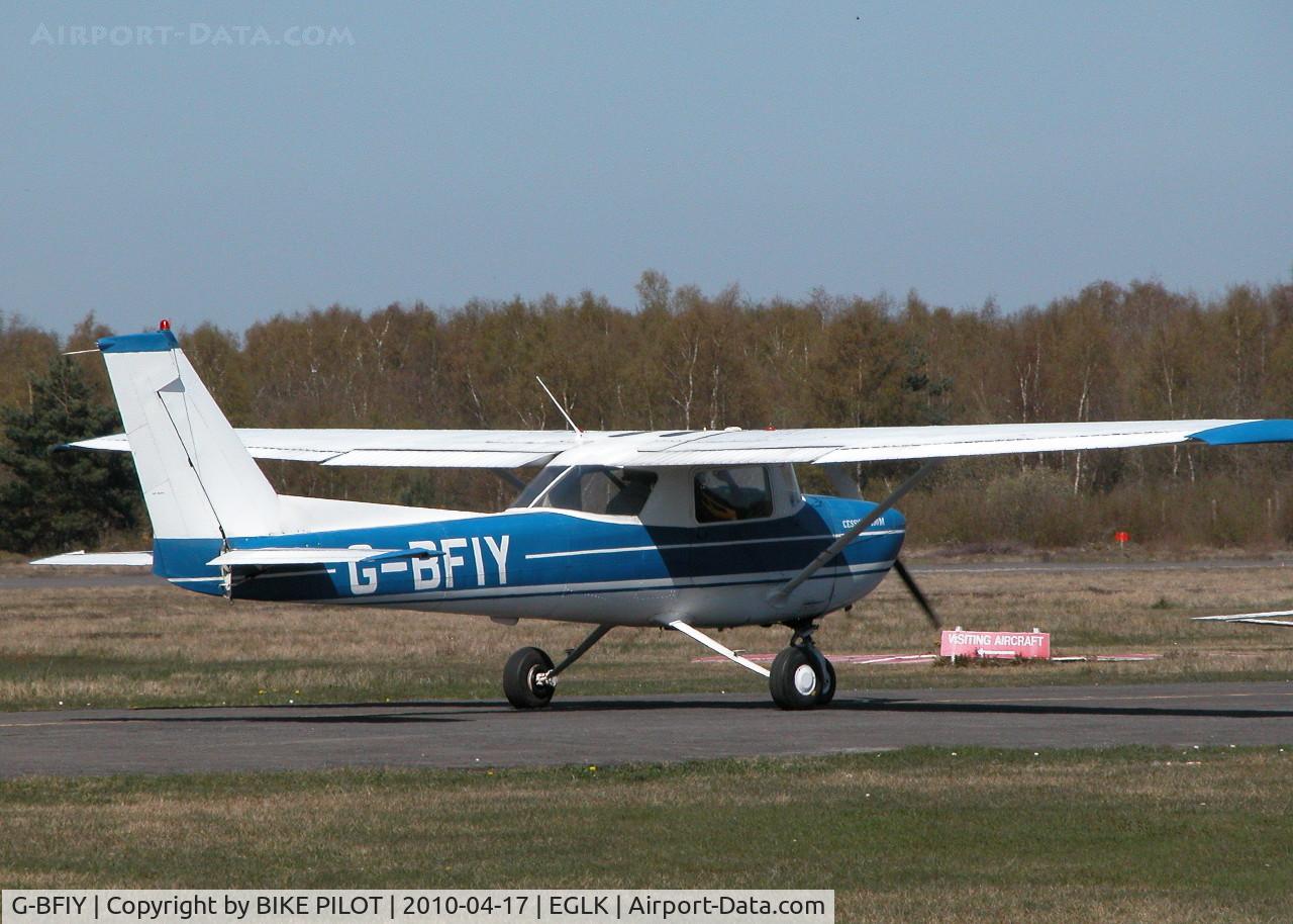 G-BFIY, 1977 Reims F150M C/N 1381, VISITING F150M