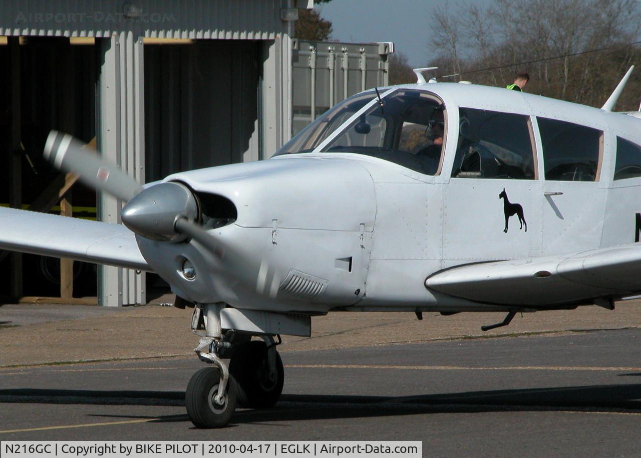 N216GC, 1971 Piper PA-28R-200 Cherokee Arrow B C/N 28R-7135151, VISITING ARROW II