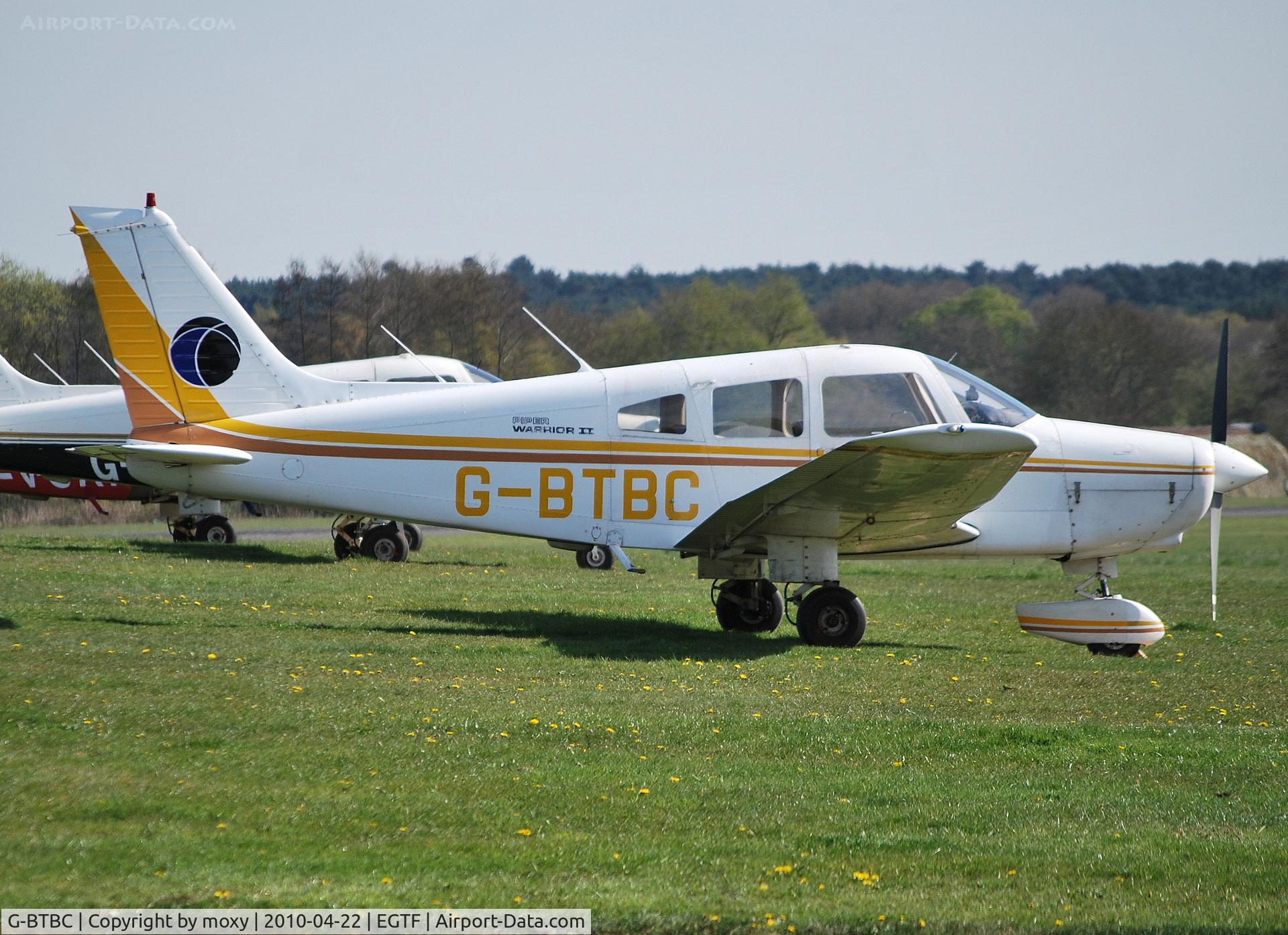 G-BTBC, 1979 Piper PA-28-161 Cherokee Warrior II C/N 28-7916414, Cherokee Warrior II - Ex N28755