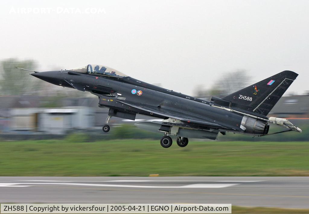 ZH588, 1994 Eurofighter EF-2000 Typhoon DA2 C/N DA2, BAE Systems.