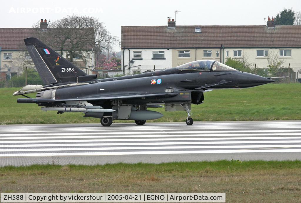 ZH588, 1994 Eurofighter EF-2000 Typhoon DA2 C/N DA2, BAE Systems.