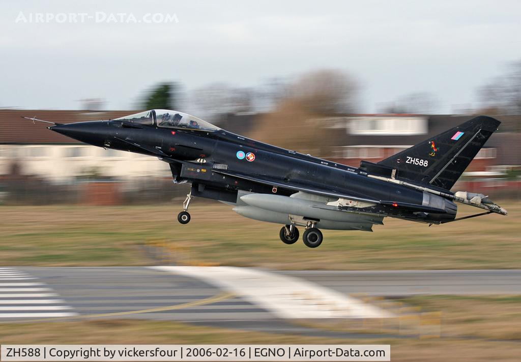 ZH588, 1994 Eurofighter EF-2000 Typhoon DA2 C/N DA2, BAE Systems