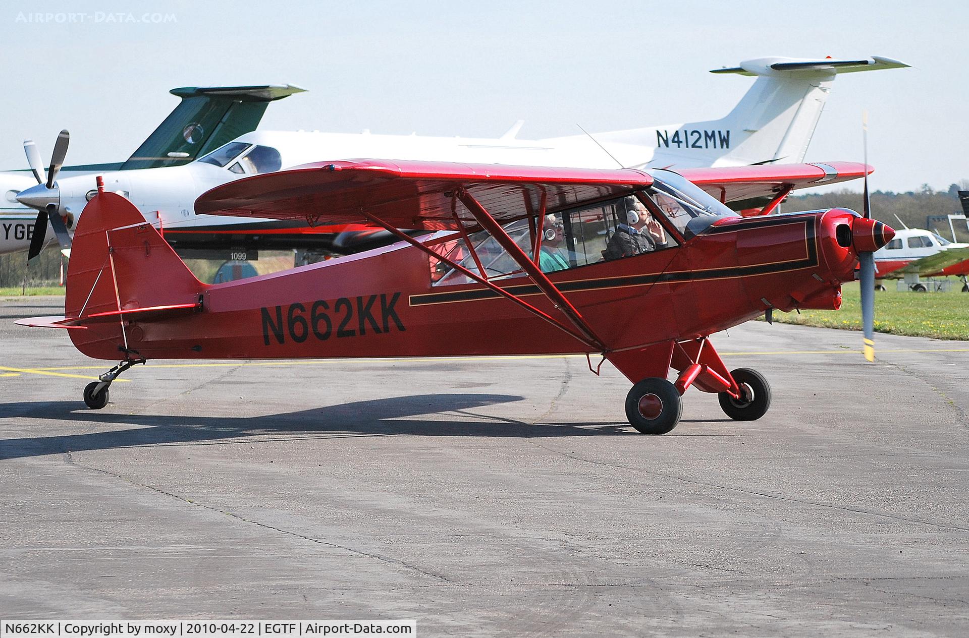 N662KK, 1982 Piper PA-18-150 Super Cub C/N 18-8209023, Piper Cub