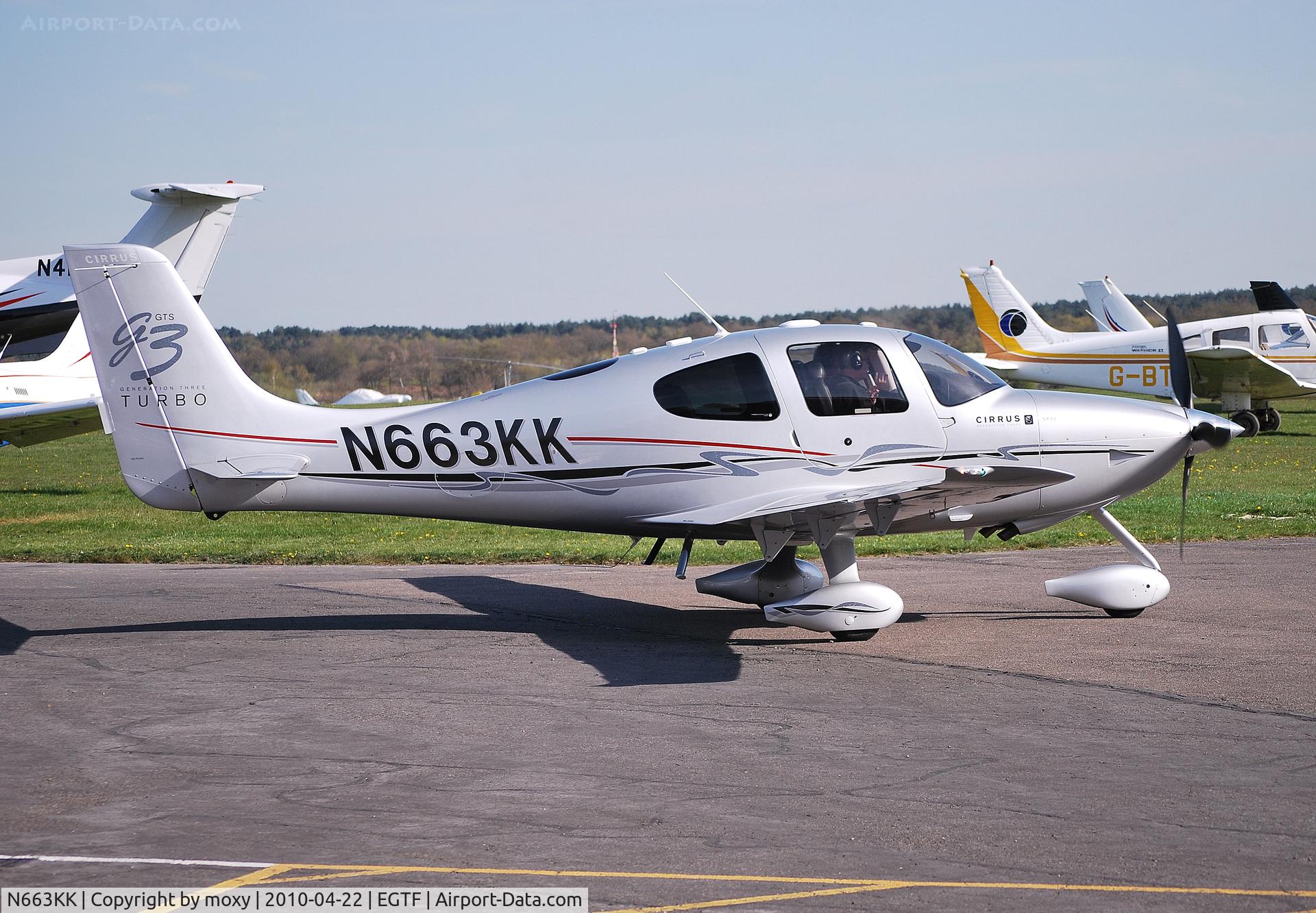 N663KK, 2008 Cirrus SR22 G3 GTS Turbo C/N 3064, Cirrus Design SR22