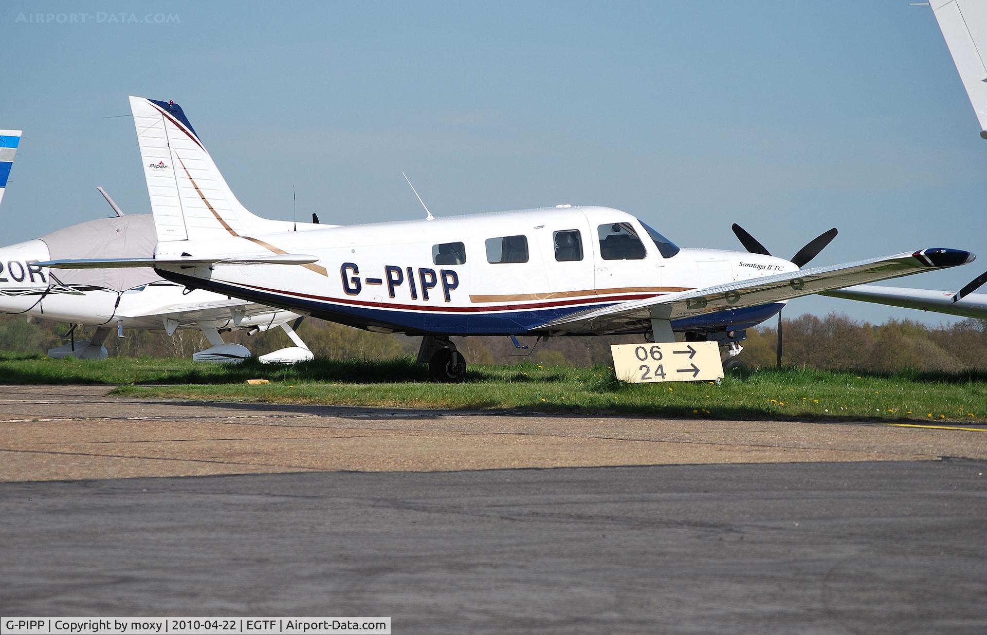 G-PIPP, 2007 Piper PA-32R-301T Turbo Saratoga C/N 3257454, Piper Saratoga II TC - ex D-ETEP - Lycoming TIO-540-AH1A - mtow 1633 kgs