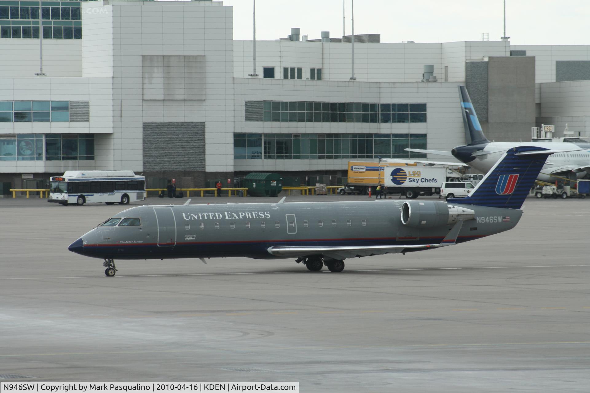 N946SW, 2003 Bombardier CRJ-200LR (CL-600-2B19) C/N 7776, CL-600-2B19