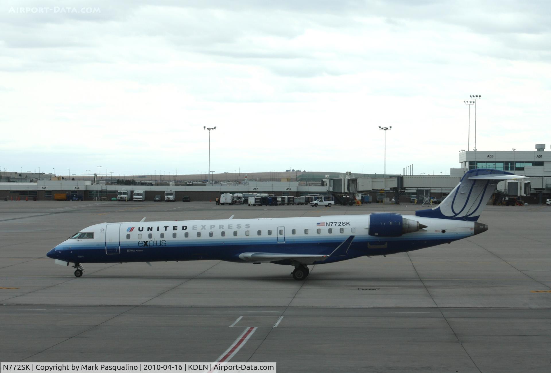 N772SK, 2005 Bombardier CRJ-702 (CL-600-2C10) Regional Jet C/N 10235, CL-600-2C10