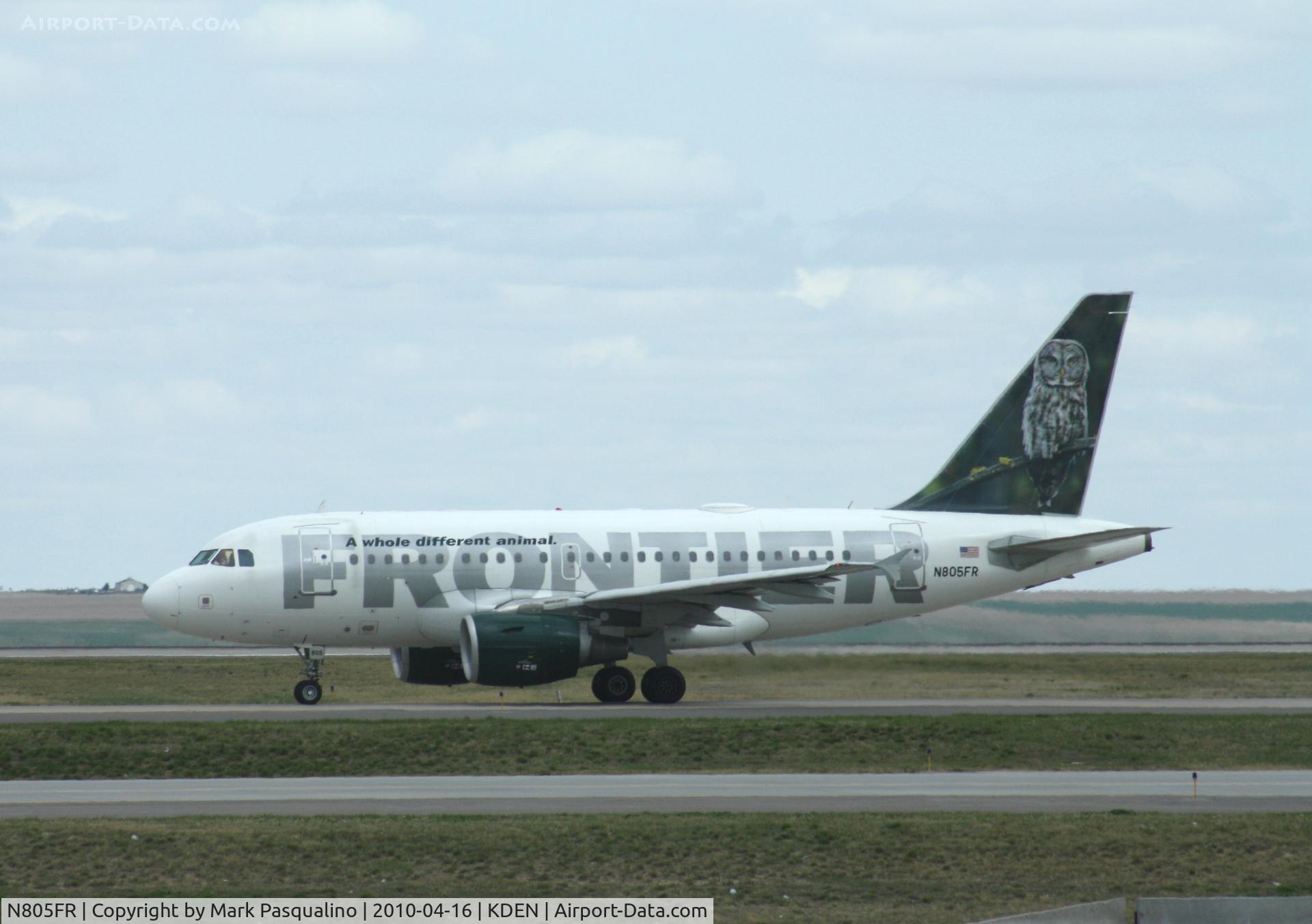 N805FR, 2004 Airbus A318-111 C/N 1660, Airbus A318