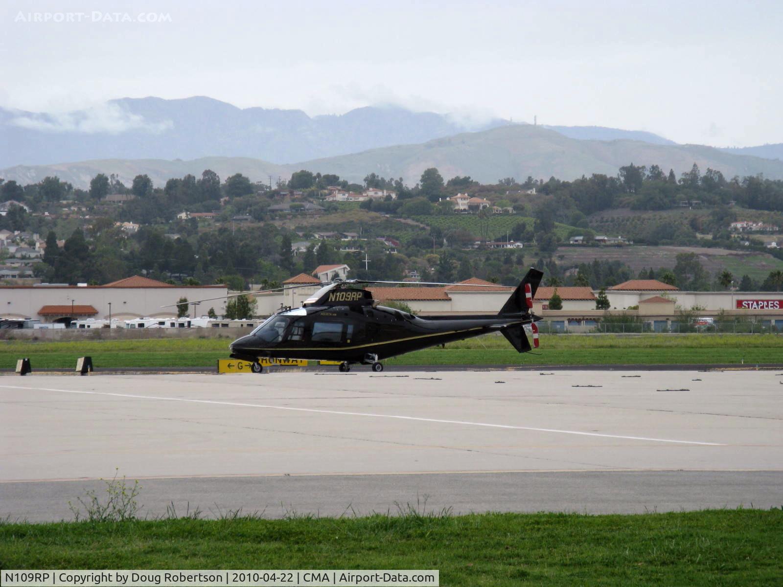 N109RP, Agusta A109A II C/N 7387, 1984 Agusta S.p.a. AGUSTA Mk II, two Allison 250-C20B turboshafts rated at 400 shp max continuous or 420 shp for takeoff derated to 346 shp for twin engine operation, eight place