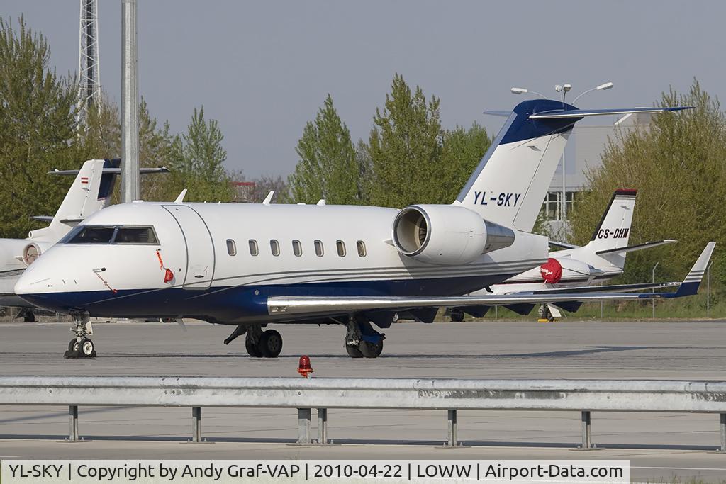 YL-SKY, 2002 Bombardier Challenger 604 (CL-600-2B16) C/N 5532, CL-600