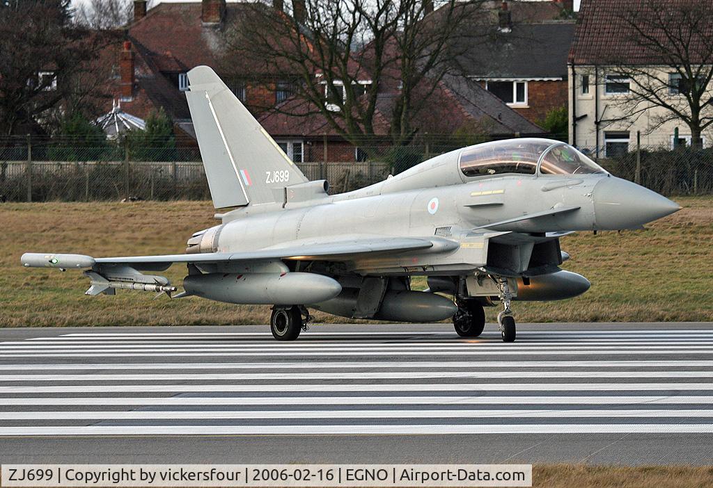 ZJ699, Eurofighter EF-2000 Typhoon T1 C/N PT001/IPA, BAE Systems