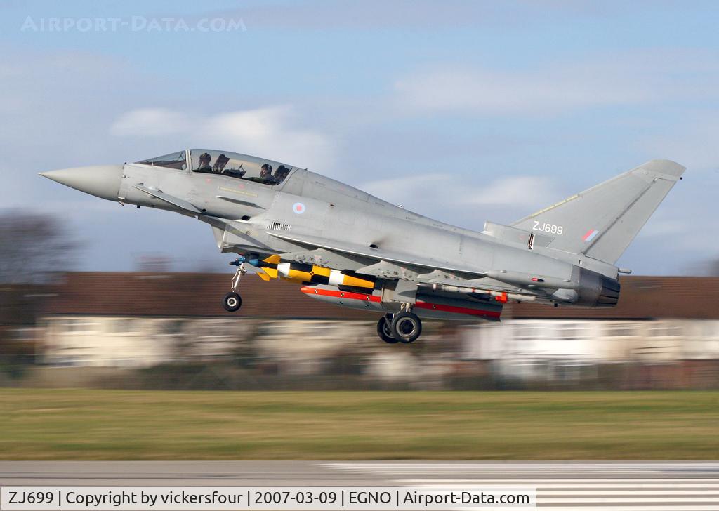 ZJ699, Eurofighter EF-2000 Typhoon T1 C/N PT001/IPA, BAE Systems