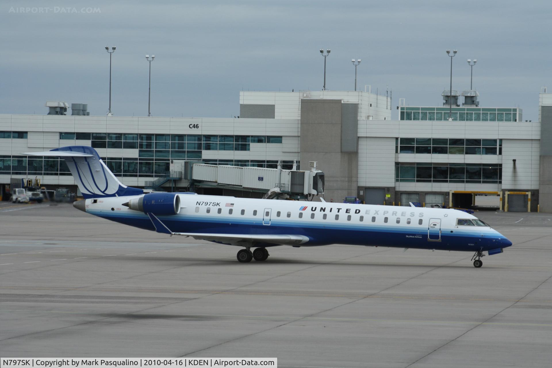 N797SK, 2010 Bombardier CRJ-700 (CL-600-2C10) Regional Jet C/N 10301, CL-600-2C10