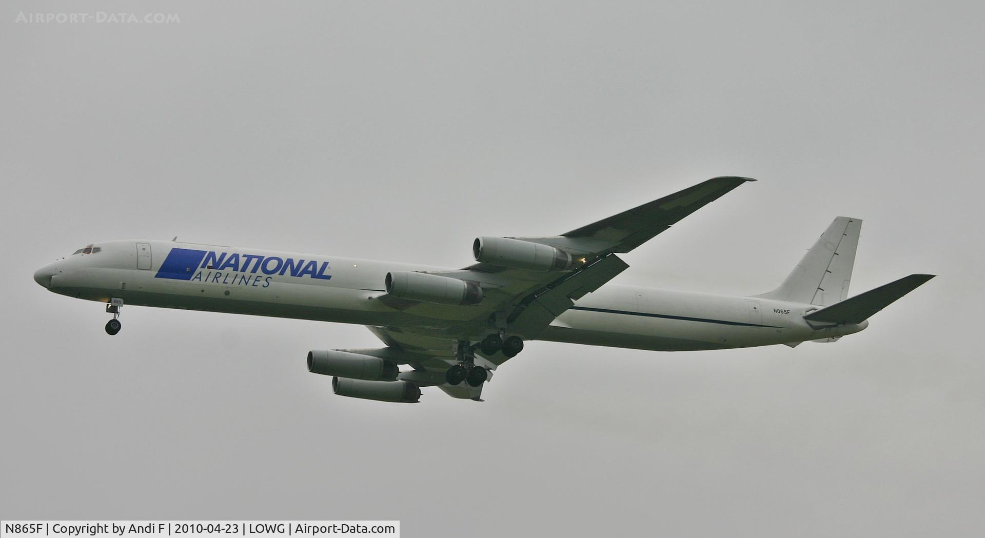 N865F, 1969 Douglas DC-8-63F C/N 46088, -