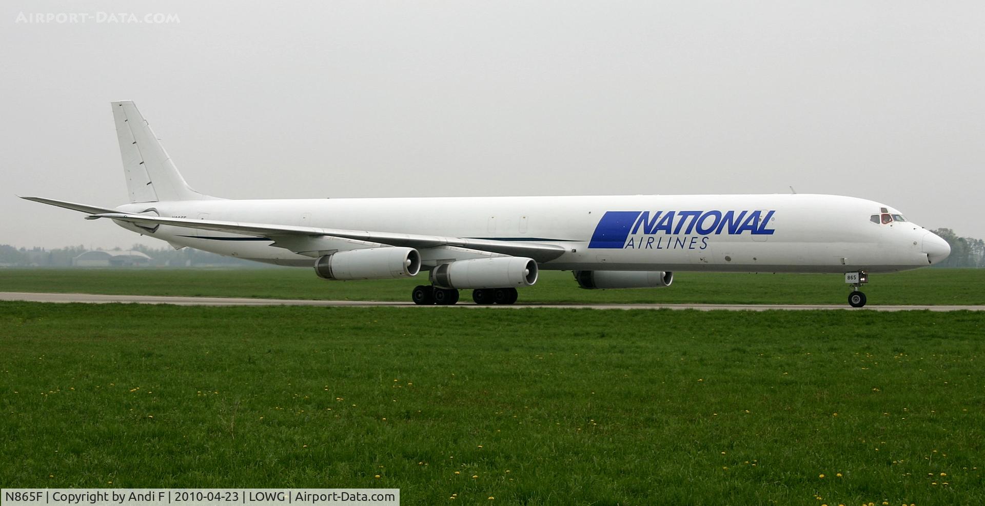 N865F, 1969 Douglas DC-8-63F C/N 46088, -