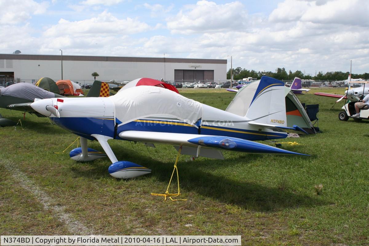 N374BD, 2007 Vans RV-7 C/N 71937, RV-7