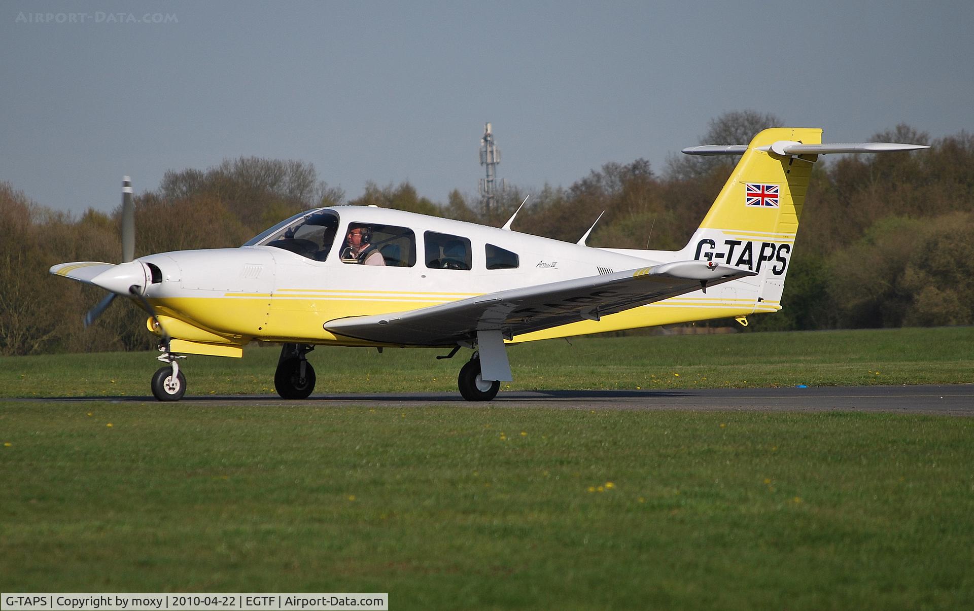 G-TAPS, 1981 Piper PA-28RT-201T Turbo Arrow IV C/N 28R-8131080, Piper Turbo Cherokee Arrow IV - Ex HB-PLV