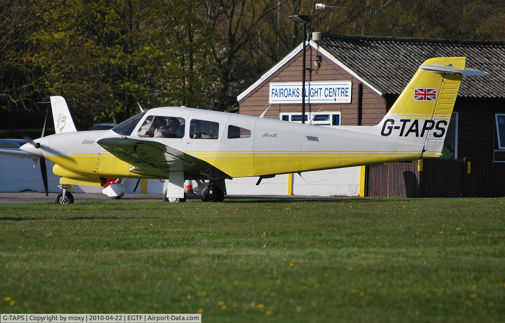 G-TAPS, 1981 Piper PA-28RT-201T Turbo Arrow IV C/N 28R-8131080, Piper Turbo Cherokee Arrow IV - Ex HB-PLV