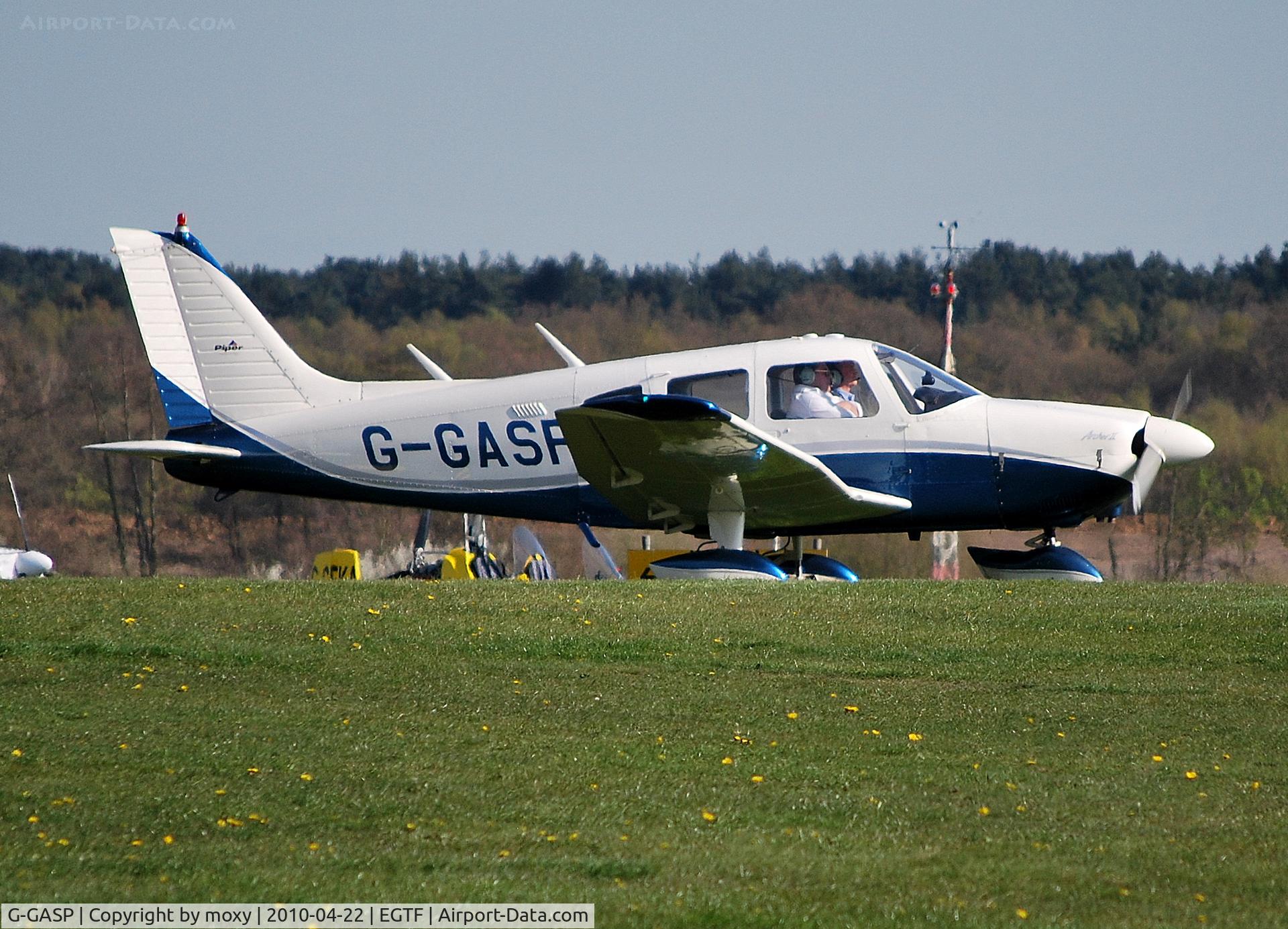 G-GASP, 1976 Piper PA-28-181 Cherokee Archer II C/N 28-7790013, Piper Cherokee Archer II - ex N4328F