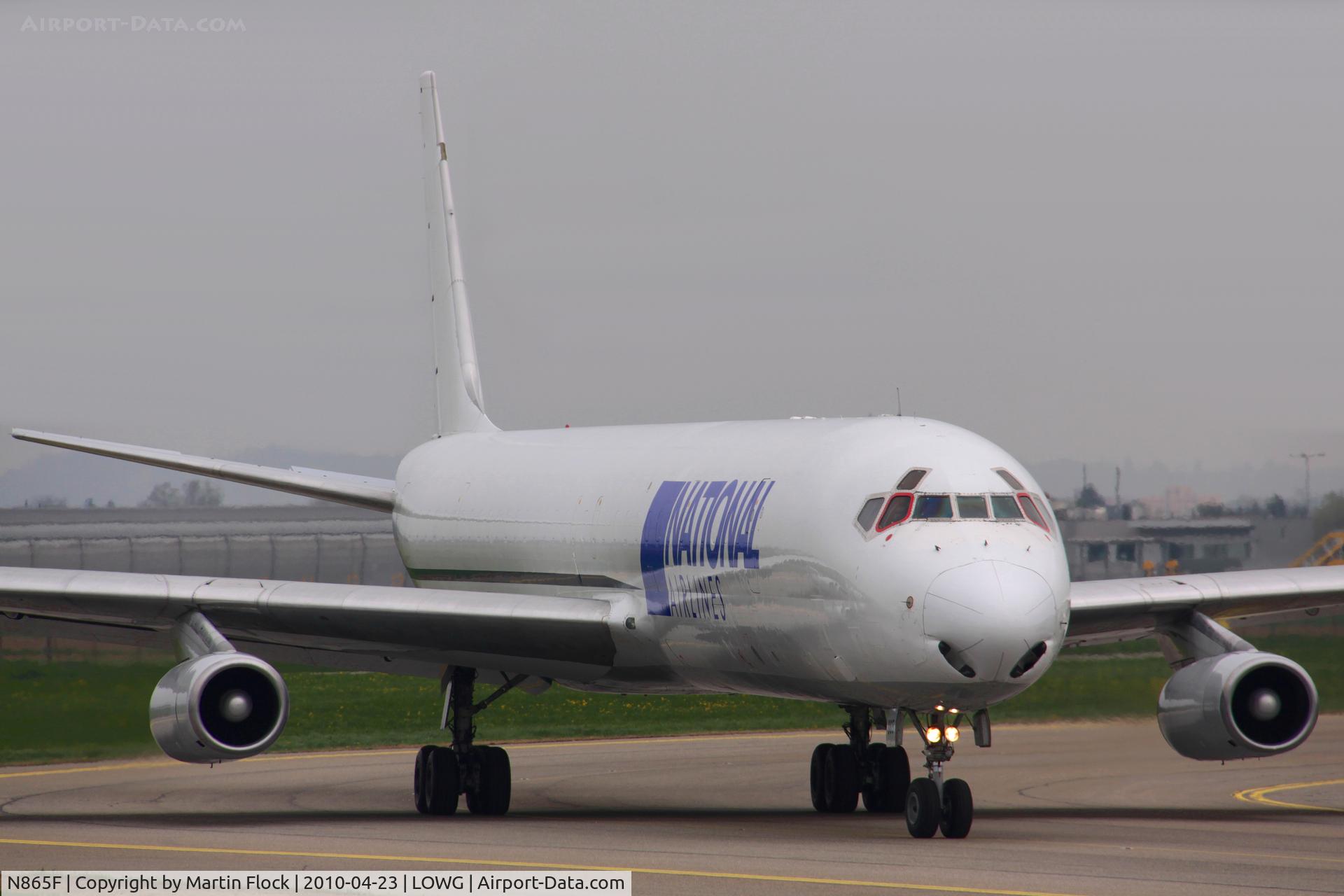 N865F, 1969 Douglas DC-8-63F C/N 46088, .