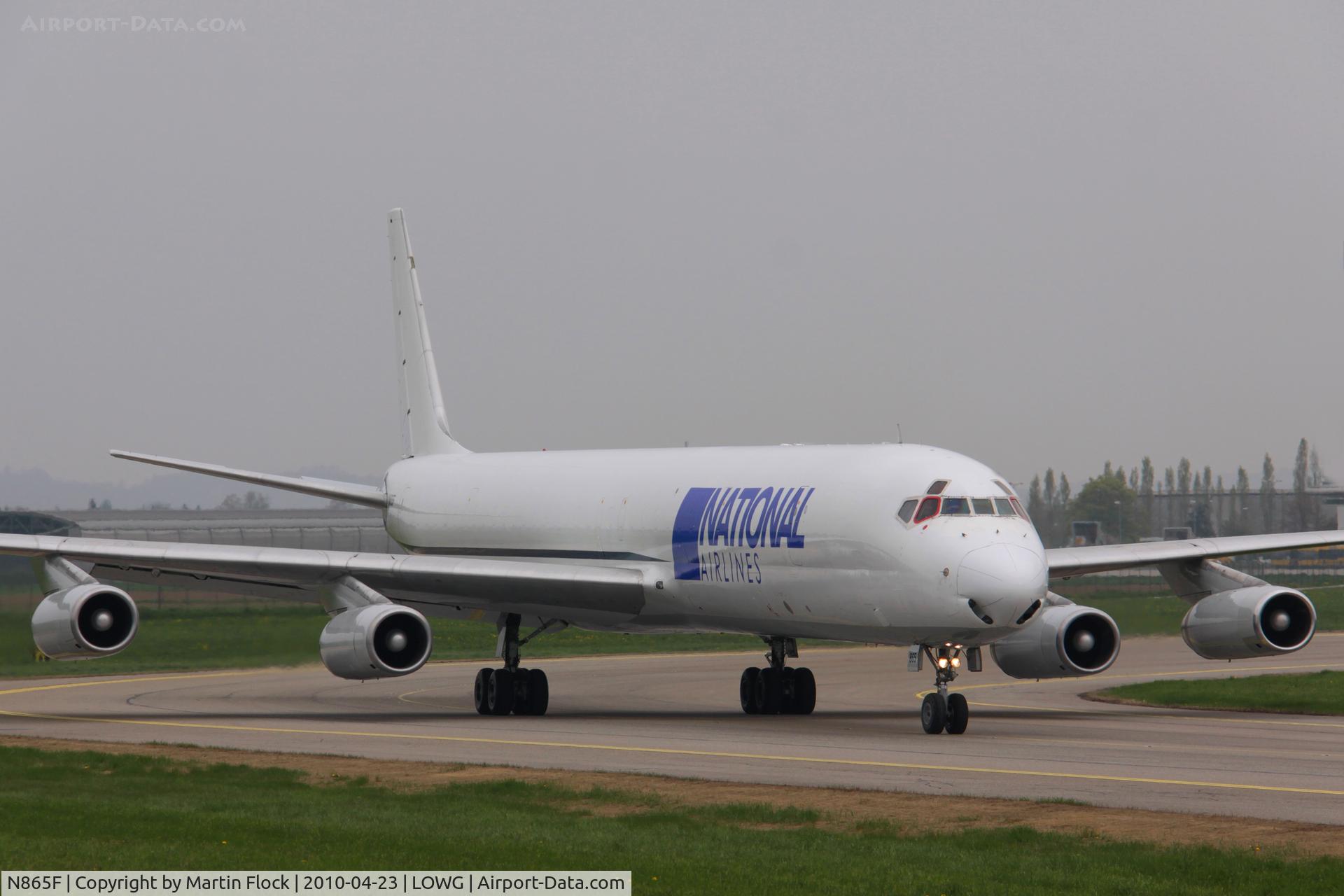 N865F, 1969 Douglas DC-8-63F C/N 46088, .