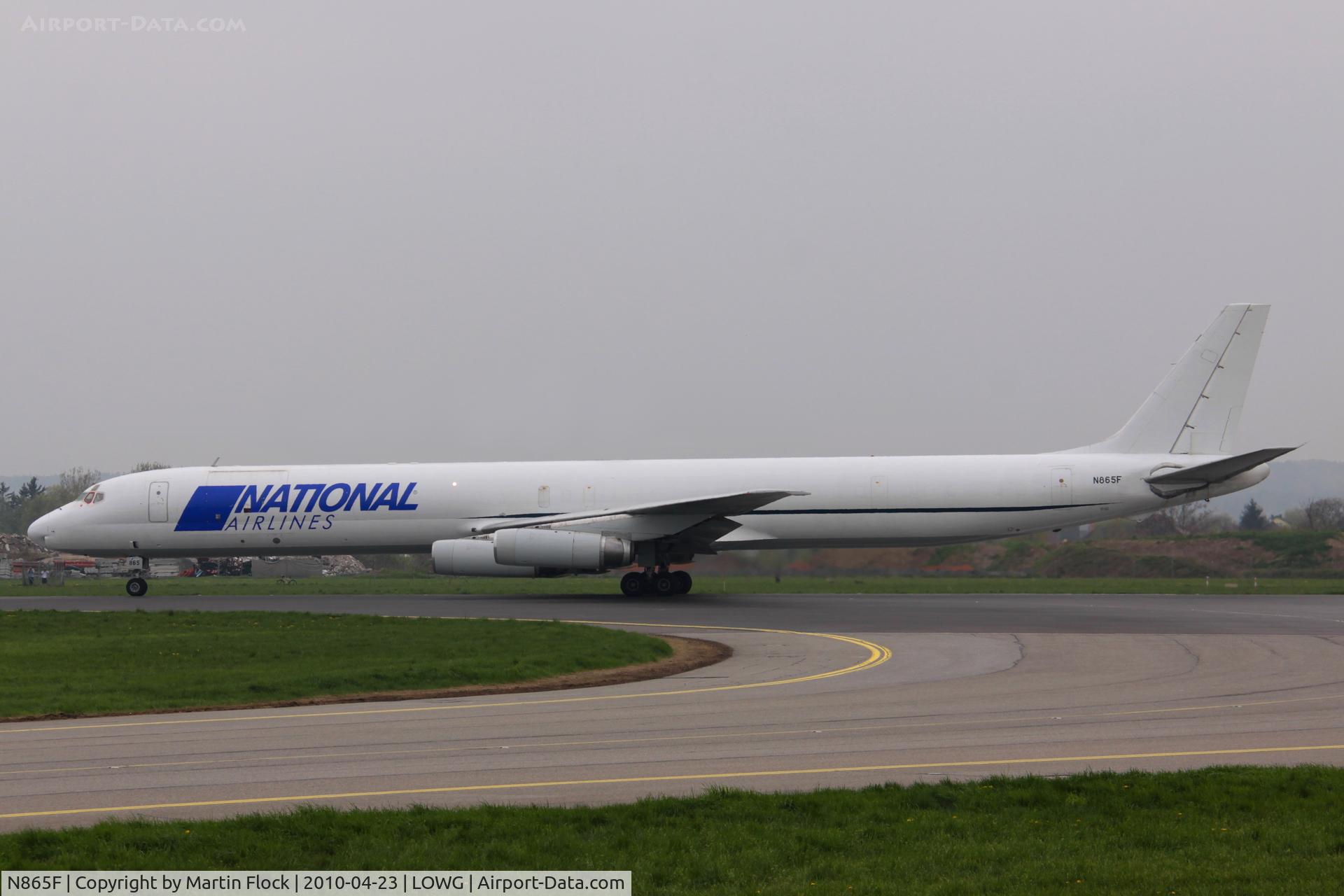 N865F, 1969 Douglas DC-8-63F C/N 46088, .