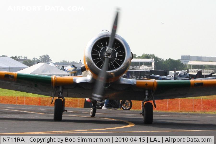 N711RA, 1943 North American SNJ-5C Texan Texan C/N 88-14800, Sun N Fun 2010