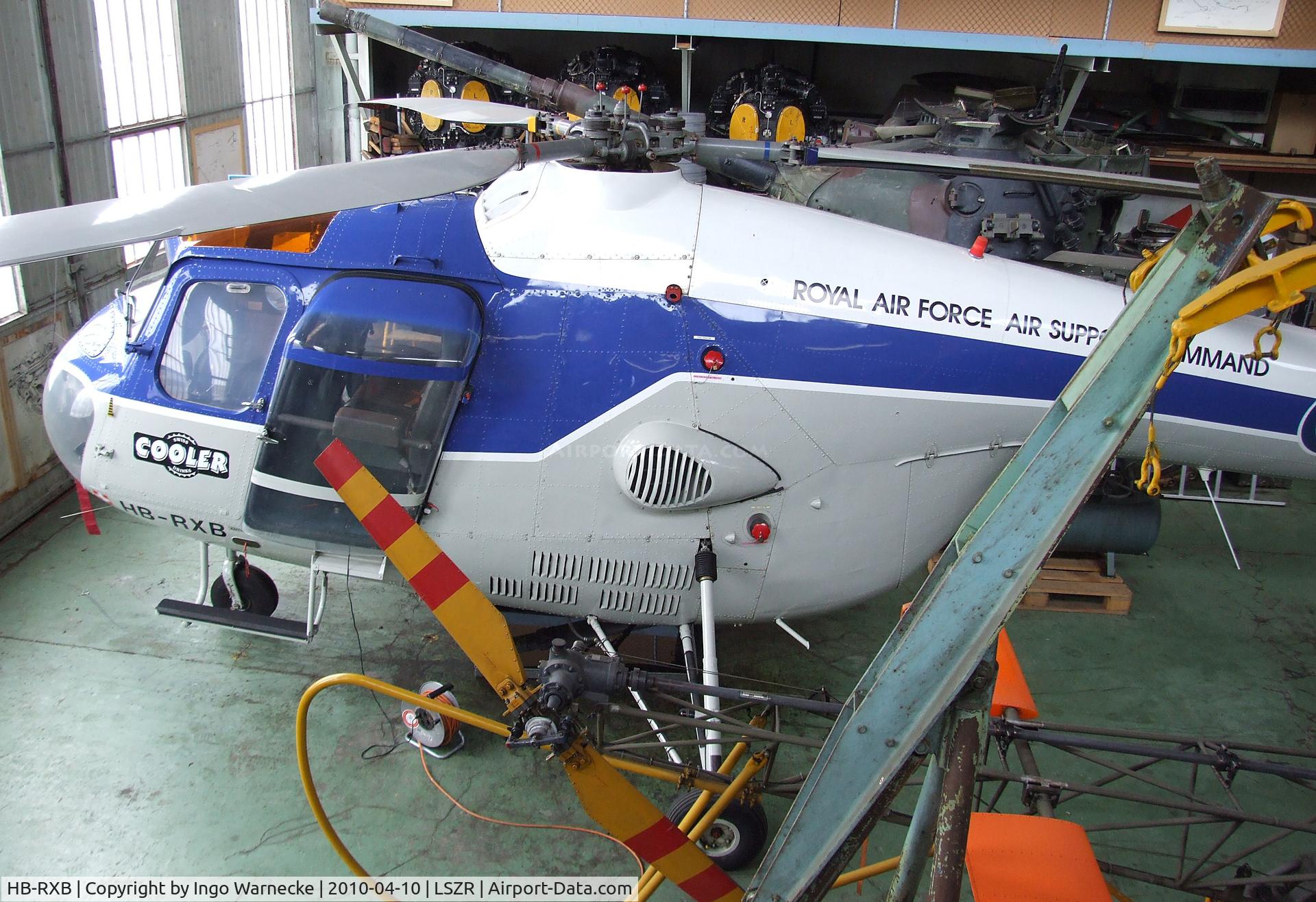 HB-RXB, 1957 Bristol 171B HR.52 Sycamore C/N 13475, Bristol B171B Sycamore HR52 at the Fliegermuseum Altenrhein