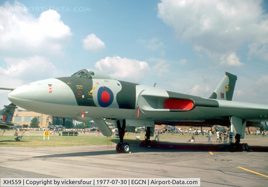 XH559, 1960 Avro Vulcan B.2A C/N Set 13, Royal Air Force Vulcan B2. Operated by 35 Squadron.