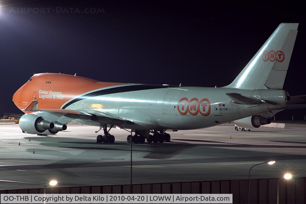 OO-THB, 2007 Boeing 747-4HAERF C/N 35234, TNT Airways