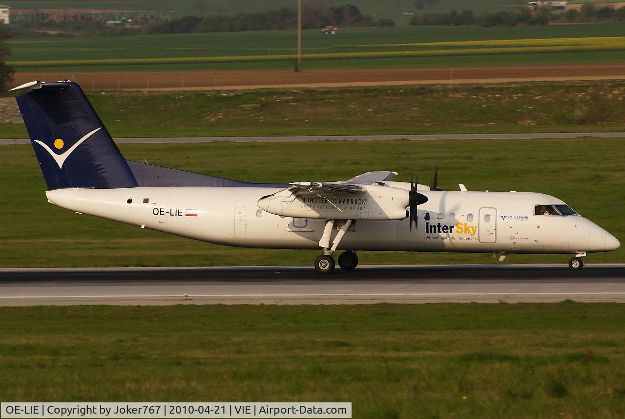 OE-LIE, 2000 De Havilland Canada DHC-8-315Q Dash 8 C/N 546, Intersky de Havilland Canada DHC-8-315Q