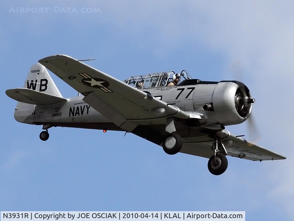 N3931R, North American AT-6B Texan C/N 84-923, @ Lakeland