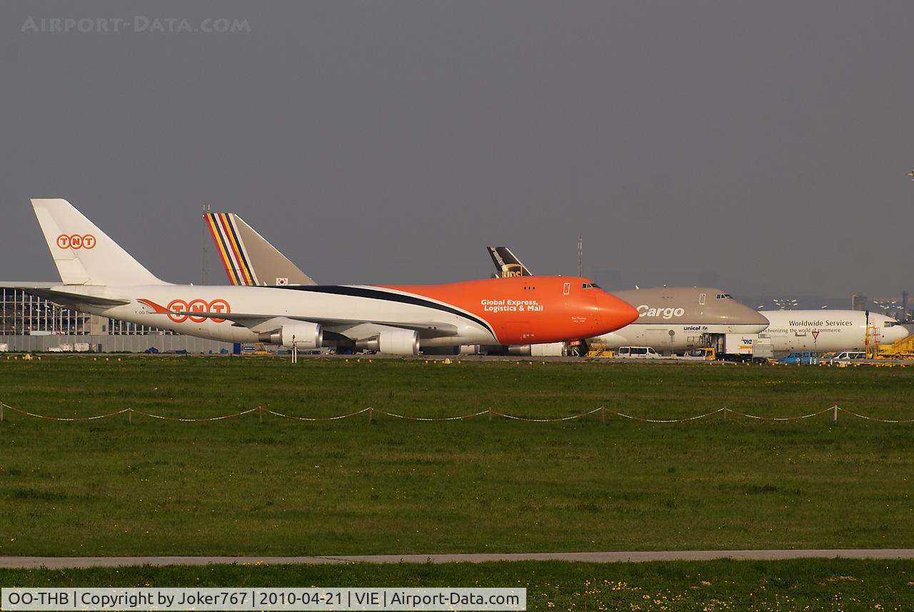 OO-THB, 2007 Boeing 747-4HAERF C/N 35234, TNT  Boeing 747-4HA(ER/F)