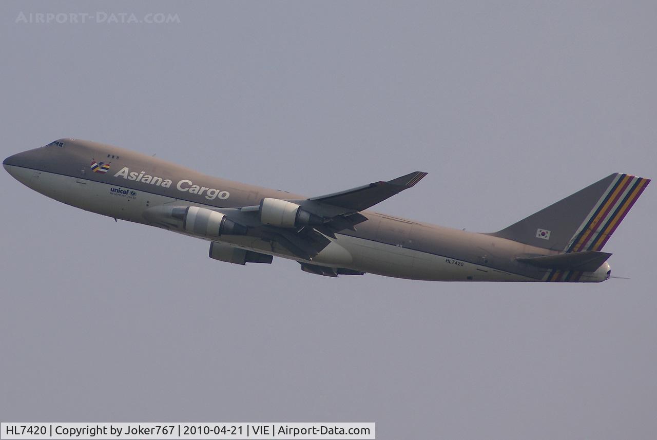 HL7420, 1995 Boeing 747-48EF (SCD) C/N 25783, Asiana Cargo Boeing 747-48EF(SCD)