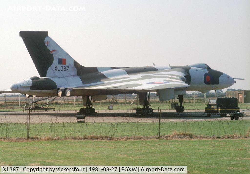 XL387, 1962 Avro Vulcan B.2 C/N Set 37, Royal Air Force Vulcan B2. Operated by 50 Squadron.