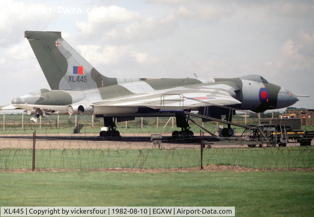 XL445, 1962 Avro Vulcan B.2 C/N Set 48, Royal Air Force. Operated by 50 Squadron.