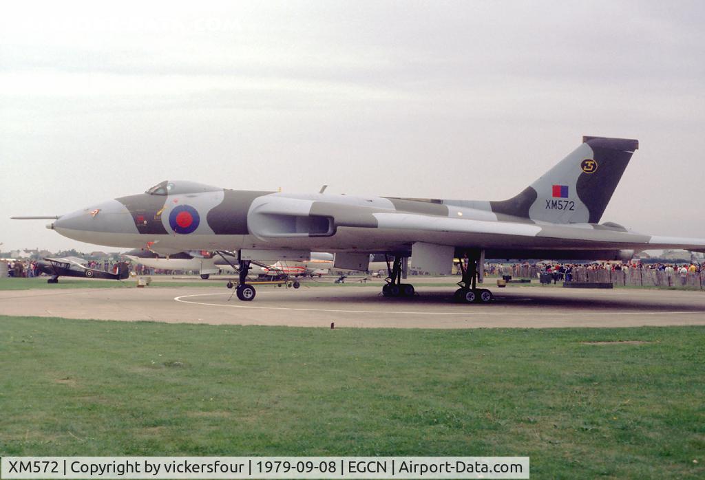XM572, 1963 Avro Vulcan B.2 C/N Set 53, Royal Air Force. Operated by 35 Squadron.